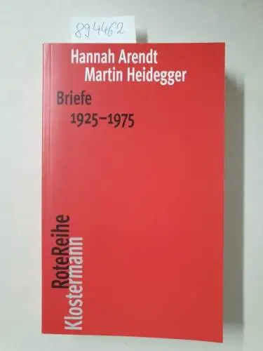 Young-Bruehl, Elisabeth: Hannah Arendt : for love of the world. 