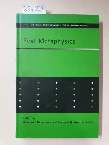 Lillehammer, Hallvard, Pereyra Gonzalo Rodriguez and D. H. Mellor: Real Metaphysics: Essays in Honour of D.H. Mellor (Routledge Studies in Twentieth Century Philosophy). 