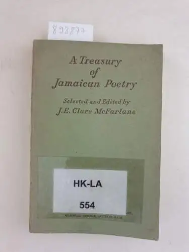 McFarlane, J. E. Clare: A Treasury of Jamaican Poetry. 