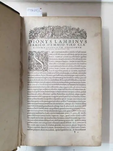 Cicero, Marcus Tullius: M. Tullii Ciceronis Operum : Tomus I - IIII : 4 Bände in 2 Bänden/Büchern. 