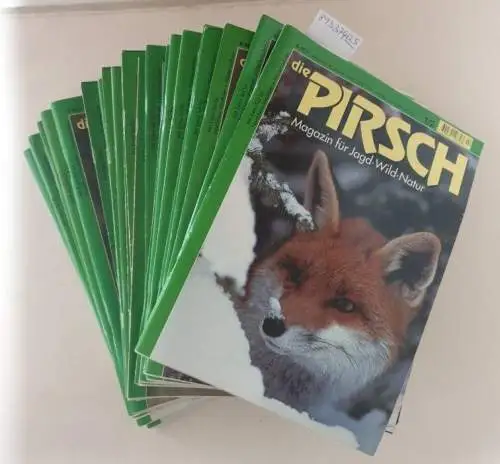 Die Pirsch - Magazin für Jagd - Wild - Natur: Die Pirsch : Kompletter Jahrgang 1999 : Heft 1/2 - 26 : in 25 Heften : (sehr gute Exemplare). 