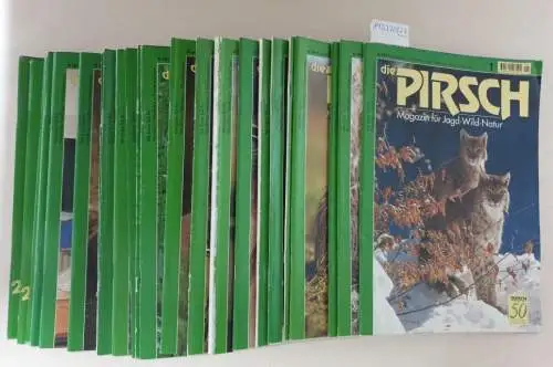 Die Pirsch - Magazin für Jagd - Wild - Natur: Die Pirsch : Kompletter Jahrgang 1998 : Heft 1 - 27 : in 27 Heften : (gut bis sehr gute Exemplare). 