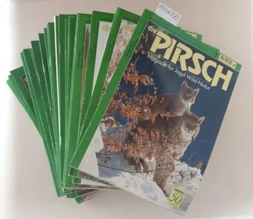 Die Pirsch - Magazin für Jagd - Wild - Natur: Die Pirsch : Kompletter Jahrgang 1998 : Heft 1 - 27 : in 27 Heften : (sehr gute Exemplare). 