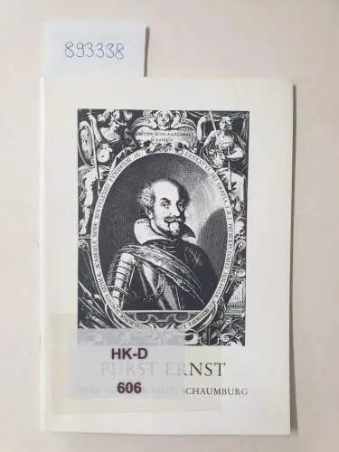 Brosius, Dieter (Hrsg.): Fürst Ernst Graf von Holstein-Schaumburg, 1569-1622
 Archivalienausstellung des Niedersächsischen Staatsarchivs in Bückeburg (Veröffentlichungen der niedersächsischen Archivverwaltung - Beiheft 10). 