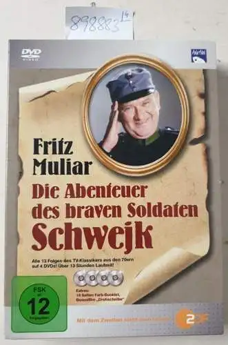Die Abenteuer des braven Soldaten Schwejk, 4 DVDs