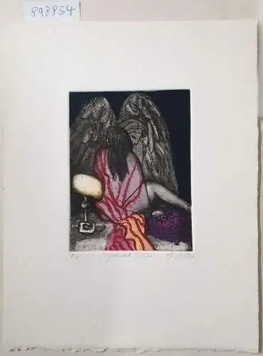 Cupid And Psyche : (Artist Proof : A/P gezeichnet und von der Künstlerin signiert) : Colour Etching