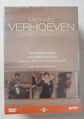 Die Weisse Rose / Mutters Courage / Das schreckliche Mädchen / Die Verhoevens, Exklusive Edition : 4 DVD Box : (Neuware, noch in OVP)