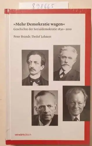 Brandt, Peter und Detlef Lehnert: Mehr Demokratie wagen: Geschichte der Sozialdemokratie 1830-2010. 