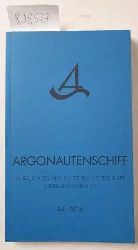 Anna Seghers-Gesellschaft (Hrsg.): Das Argonautenschiff. (Jahrbuch der Anna-Seghers-Gesellschaft 24 - 2016. Berlin und Mainz e.V.) 
 Spanien im Herzen. 