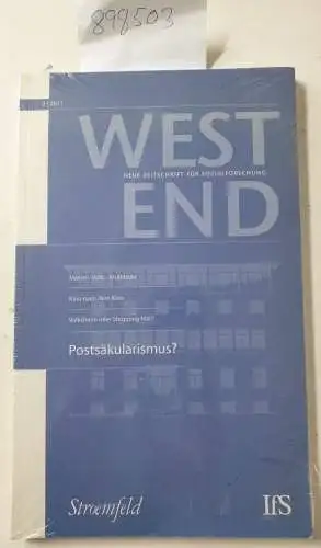 WestEnd: WestEnd. Neue Zeitschrift für Sozialforschung : Postsäkularismus? 2/2011. 