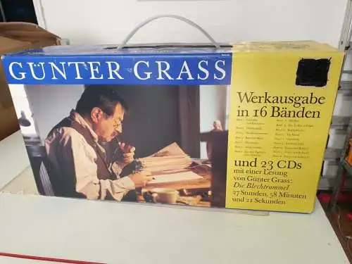 Grass, Günter, Volker Neuhaus und Daniela Hermes: Werkausgabe in 16 Bänden: & vollständige Lesung Die Blechtrommel auf 23 CDs. 