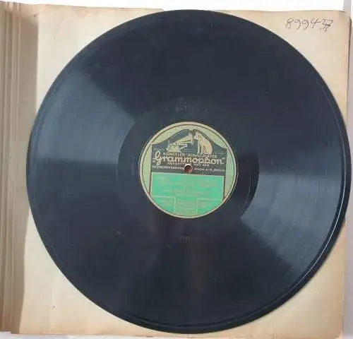 Deutsche Grammophon "Künstler-Schallplatte" 85287, Romeo und Julia - Walzer / "Lucia di Lammermoor" - Wahnsinnsarie : Frieda Hempel (Sopran) : 78 RPM Shellac