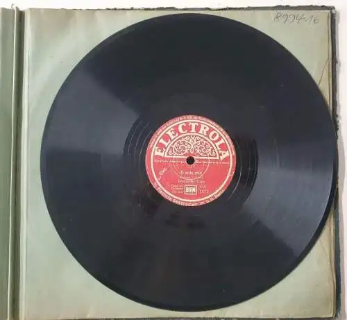 Electrola D.A. 1373, O Sole mio / Senza Nisciuno : 78 RPM Shellac