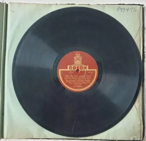 Odeon O-4949, Dein ist mein ganzes Herz / Immer nur Lächeln : 78 RPM Shellac