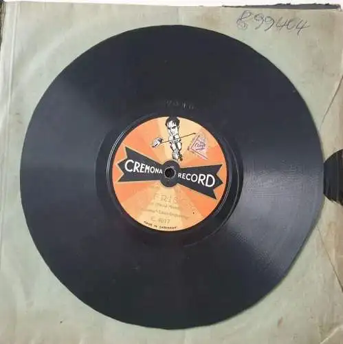 Cremona Records C.4017, La Frisco / La Femme A La Rose : 78 RPM Shellac