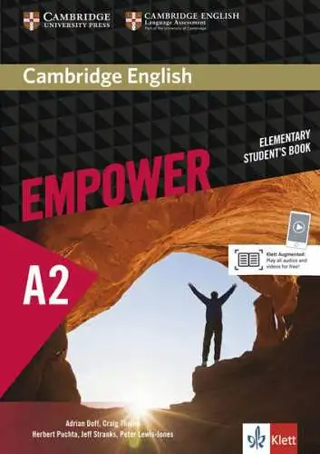 Doff, Adrian and Craig Thaine: Cambridge English  :Empower A2 Elementary 
 Students Book. 