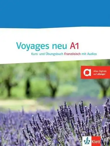 Klett Sprachen: Voyages neu A1: Kurs- und Übungsbuch mit 2 Audio-CDs. 