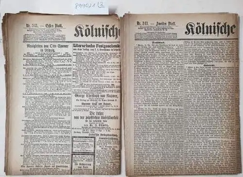 Kölnische Zeitung: Kölnische Zeitung Nr. 343 : 11. December 1870 : : (in 2 Bögen) : Erstes und Zweites Blatt : Komplett. 