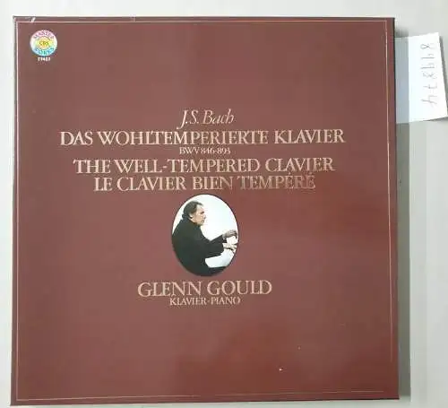 CBS Masterworks 77427 : Mint / NM, Das Wohltemperierte Klavier : BWV 846-893 : Glenn Gould : Klavier - Piano : 4 LP Box