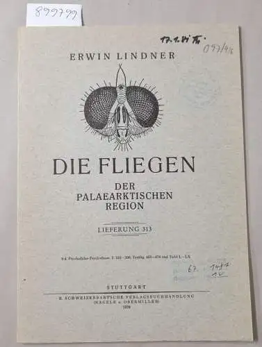 Lindner, Erwin: Die Fliegen der palaearktischen Region : Lieferung 313 
 9d. Psychodidae-Psychodinae. S. 183-206, Textfig. 465-476 und Tafel L-LX. 