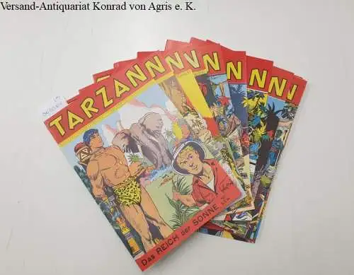 Burroughs, Edgar Rice: Tarzan: 16 Hefte: 101 - 116. 
