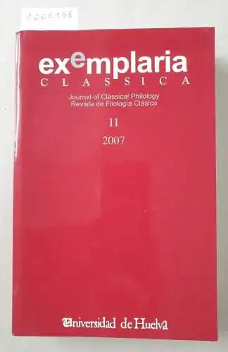 UNIV.HUELVA: Verae lectiones. Estudios de crítica textual y edición de textos griegos (). 