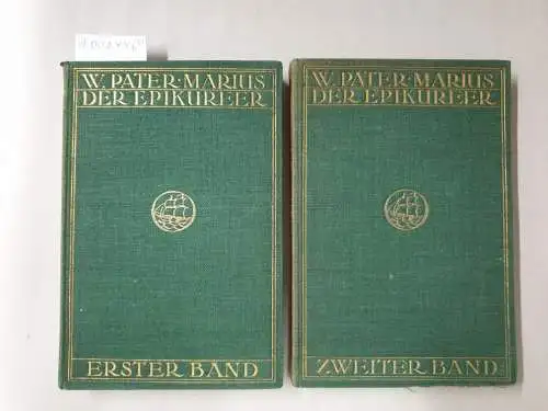 Pater, Walter: Marius der Epikureer. Erster und Zweiter Band. 