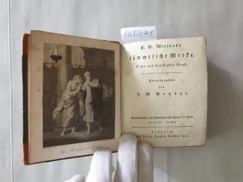 Wieland, Christoph Martin: Saemmtliche Werke : Sechs und dreißigster Band 
 (Philosophische und kulturhistorische Werke : VII. Band) : Aristipp 1ster Theil. 