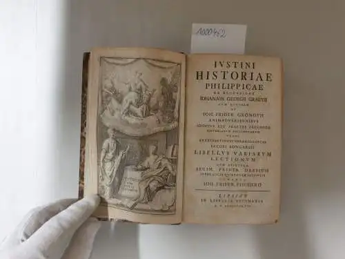 Justinus, Marcus Junianus und Johannes Georg Graevius: Justini Historiae Philippicae ex recensione Johannis Georgii Graevii cum eiusdem et Joh. Frider. Gronovii animadversionibus additus est praeter prologos historiarum philippicarum trogi
 et excerptione