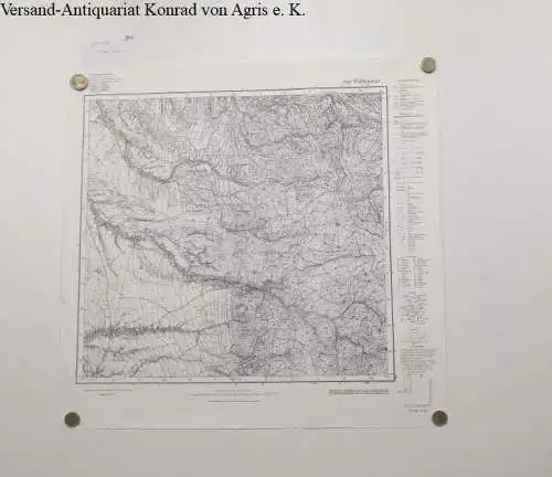 Preußische Landesaufnahme (Hg.): 39 Meßtischblätter der Preußischen Landesaufnahme - Provinz Niederschlesien. 