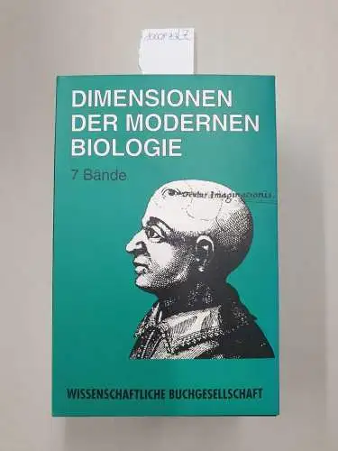 Nagl, Walter und Franz M. Wuketits (Hrsg.): Dimensionen der modernen Biologie : 7 Bände im Schuber : Komplett : (fast neuwertiges Exemplar) 
 (Sonderausgabe). 