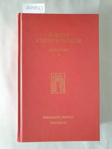Tertullian: Quinti Septimi Florentis Tertulliani Opera : Pars II : Opera Montanistica 
 (Corpus Christianorum : Series Latina II). 