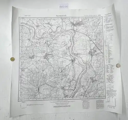 Preußische Landesaufnahme (Hg.): Meßtischblatt - Provinz Niederschlesien : No. 4060 : Fürsteneich. 