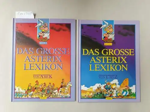 Ehapa Verlag: Das grosse Asterix-Lexikon Band 1+2. 