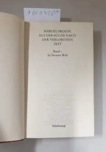 Proust, Marcel: Auf der Suche nach der verlorenen Zeit. Zehn Bände. 