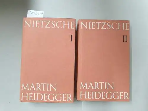Heidegger, Martin: Nietzsche : Band I und II : Originalausgabe : 2 Bände : Komplett. 