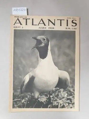 Hürlimann, Martin: Atlantis : Länder Völker Reisen :  Heft 3 : März 1938. 