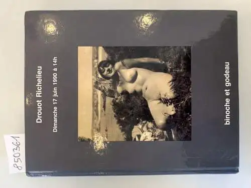 Binoche et Godeau: Photographies modernes et contemporaines 
 Drouot Richelieu, 17 juin 1990 : Laure Albin-Guillot, Brassai, Man Ray u.a. 