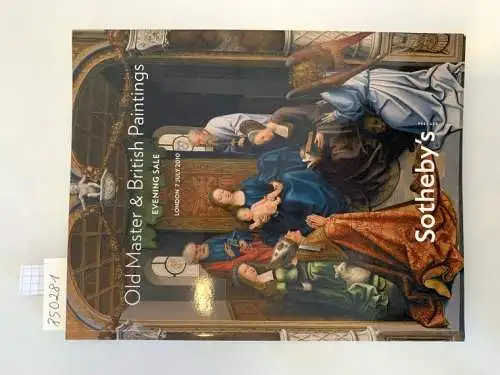 Sotheby's: Old Master & British Paintings
 Evening Sale : London 7 July 2010 : Pieter Brueghel the Younger, Lucas Cranach the Elder, Claude Lorrain, Peter Paul Rubens, David Teniers the Younger, William Turner u.a. 