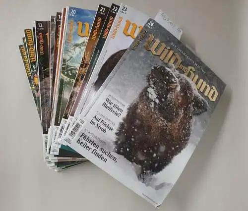 Wild und Hund: Wild und Hund : kompletter Jahrgang 2012: 24 Ausgaben
 Das Jagdmagazin seit 1894. 
