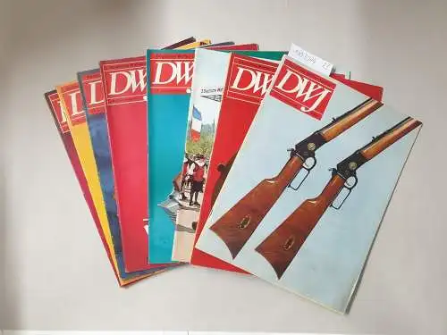 Deutsches Waffen Journal: DWJ Deutsches Waffen Journal, Jahrgang 1970, Nr. 1,2, 5, 11 fehlen. 