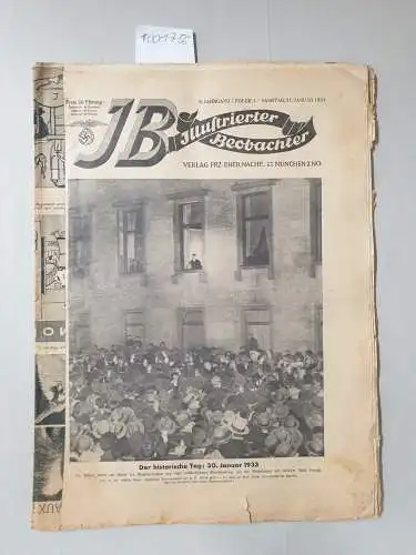 Illustrierter Beobachter: Illustrierter Beobachter , 9. Jahrgang ,Folge 4 : 27. Januar 1934 
 Hermann Görings 41. Geburtstag. 