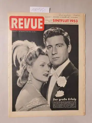 Revue: Revue Nummer 7 : 14. Februar 1953 : Sintflut 1953 / Marika Rökk / Laya Raki / Krönung Elisabeth II. / Fremdenlegion. 