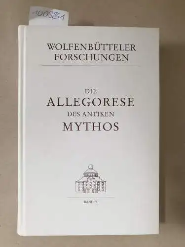 Horn, Hans-Jürgen (Herausgeber): Die Allegorese des antiken Mythos. von beiden Autoren signiert
 hrsg. von Hans-Jürgen Horn und Hermann Walter  (= Wolfenbütteler Forschungen ; Bd. 75). 