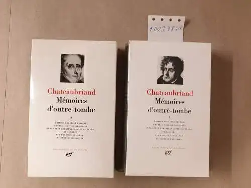 Chateaubriand: Mémoires d'outre-tombe :  Tome I+II. 