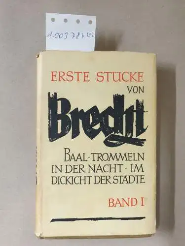 Brecht, Bertolt: Stücke (Band I-XII). 