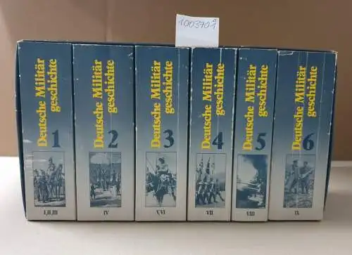 Militärgeschichtliches Forschungsamt (Hrsg.): Deutsche Militärgeschichte in sechs Bänden 1648-1939 :  6 Bände im Schuber, so komplett!. 