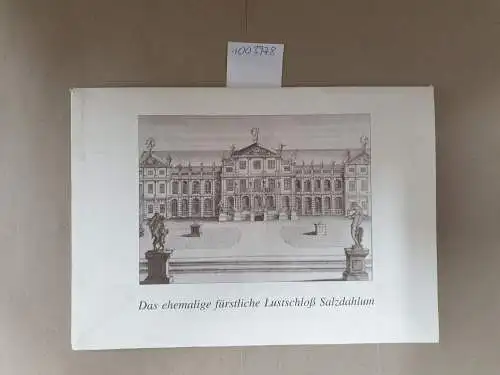 Grote, Hans Henning: Das ehemalige fürstliche Lustschloß Salzdahlum
 (= veröffentlichung des Museums im Schloß Wolfenbüttel, hrsg. 1996 von Hans-Henning Grote). 