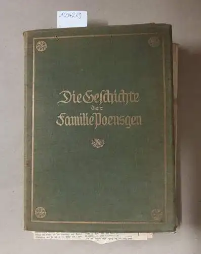 Kelleter, Heinrich: Die Geschichte der Familie Poensgen, Teil I
 bearbeitet von Dr. Heinrich Kelleter in Neuß. 