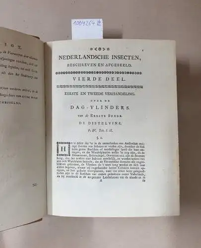 Sepp, Jan Christiaan: Beschouwing der wonderen gods, in de minstgeachte schepzelen of Nederlandsche insecten, naar hunne aanmerkelyke huishouding, verwonderlyke gedaante wisseling en andere wetenswaardige byzonderheden, volgens eigen ondervinding beschree